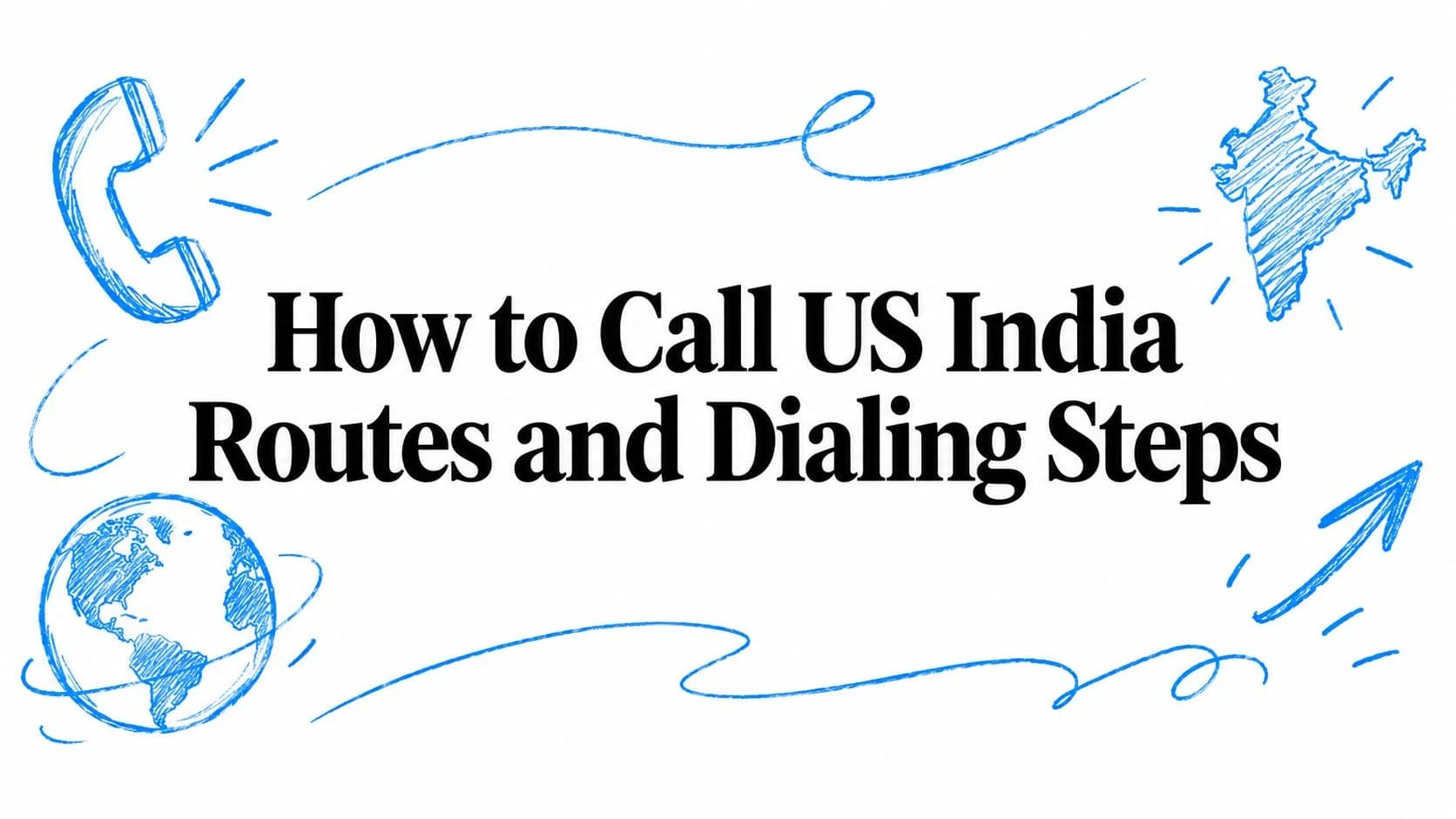 How to Call US India Routes and Dialing Steps