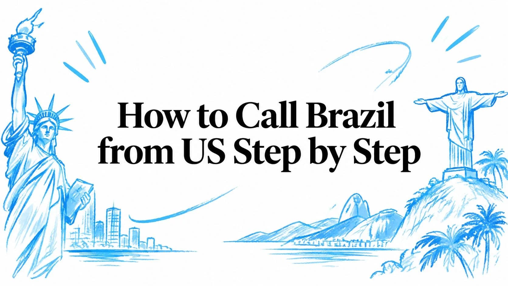 How to Call Brazil from US Step by Step