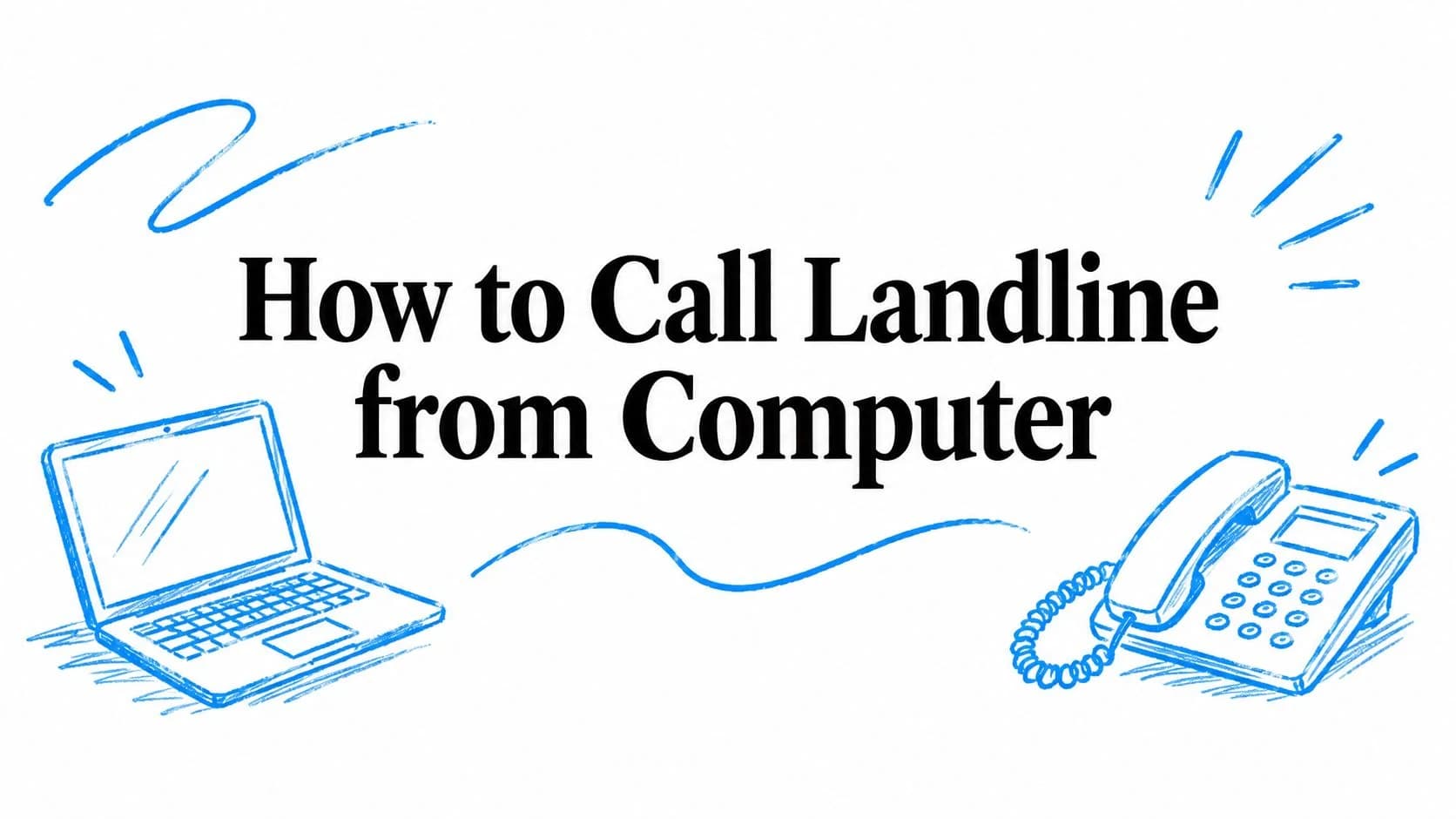How to Call Landline from Computer