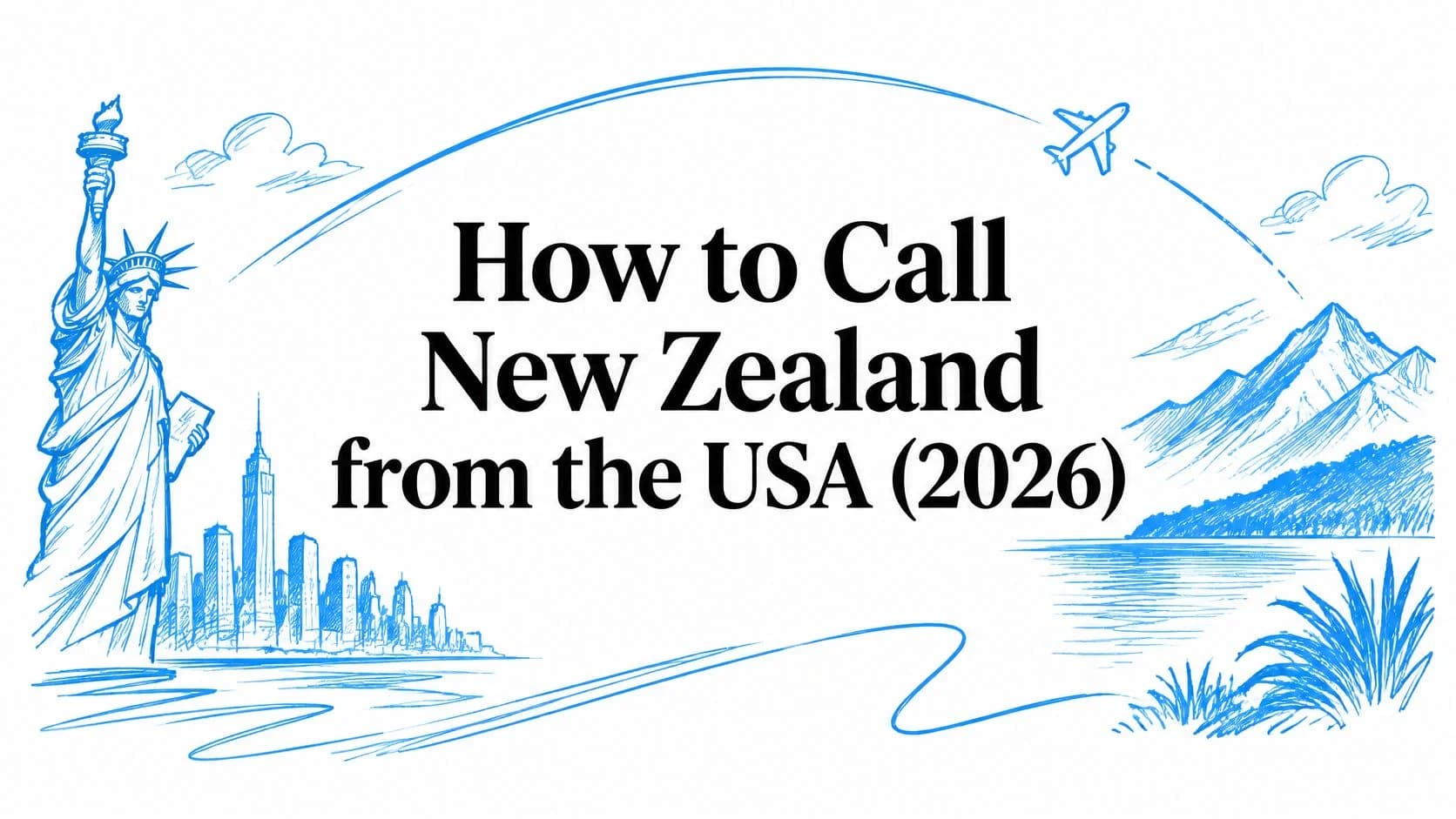 How to Call New Zealand from the USA (2026)