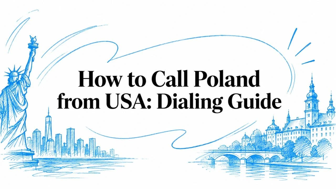 How to Call Poland from USA: Dialing Guide