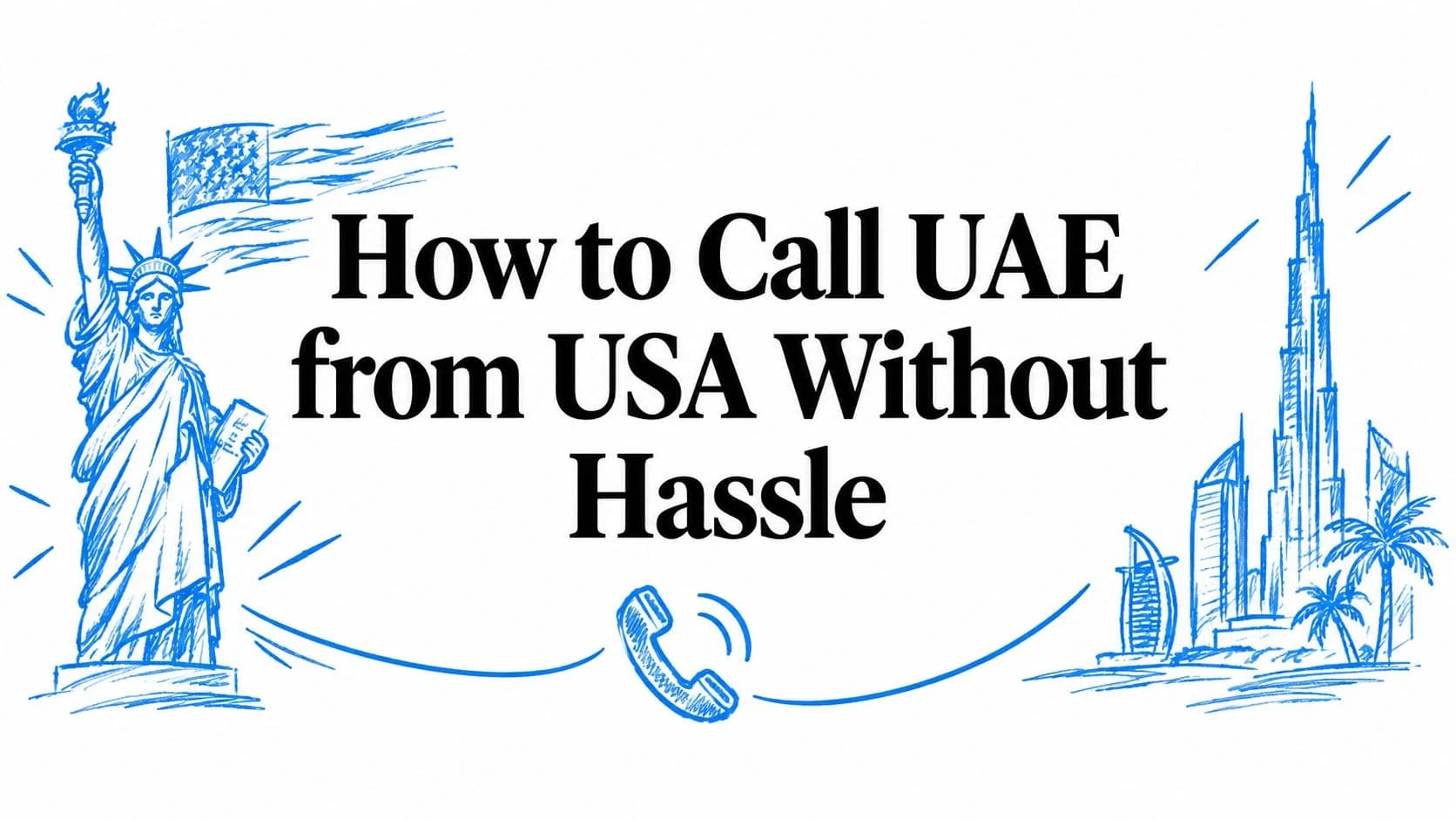 How to Call UAE from USA Without Hassle