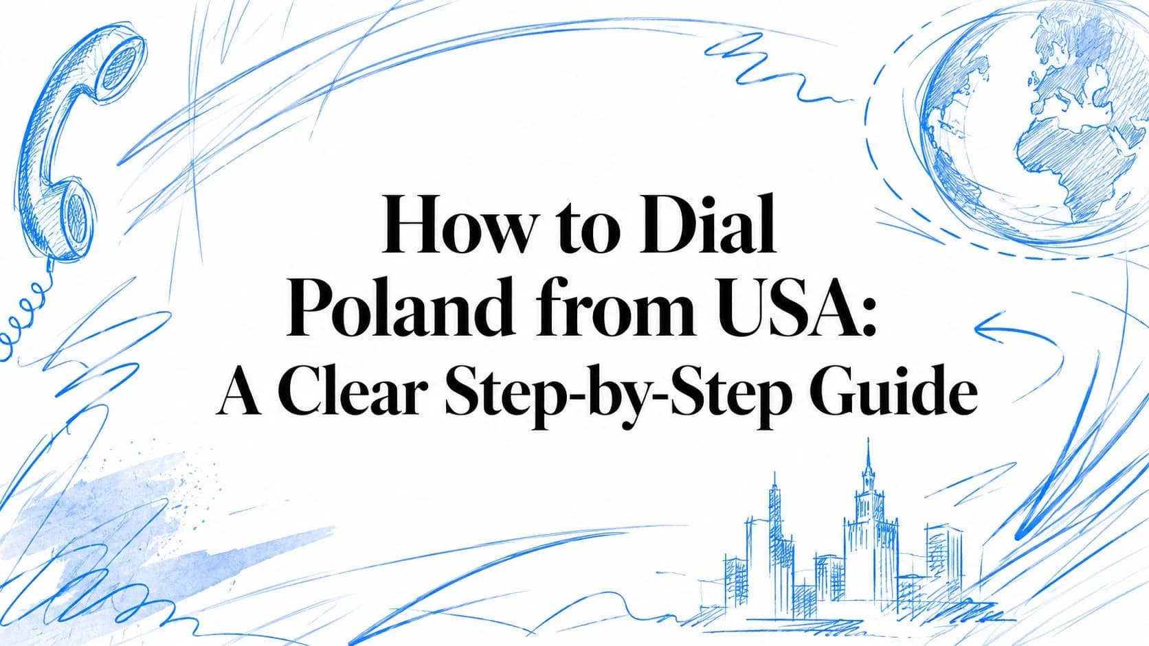 How to Dial Poland from USA: A Clear Step-by-Step Guide