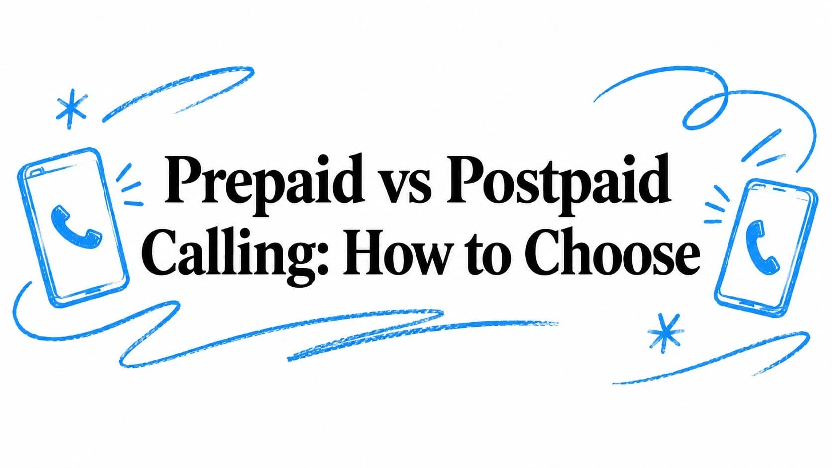 Prepaid vs Postpaid Calling: How to Choose