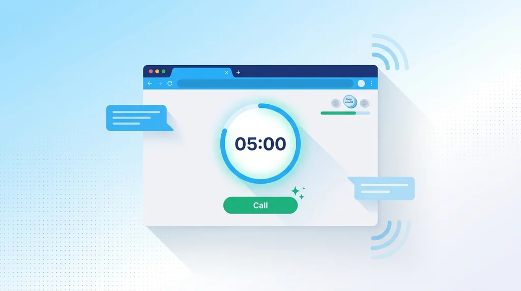 5 minute free call — best free calling websites compared (2026)
