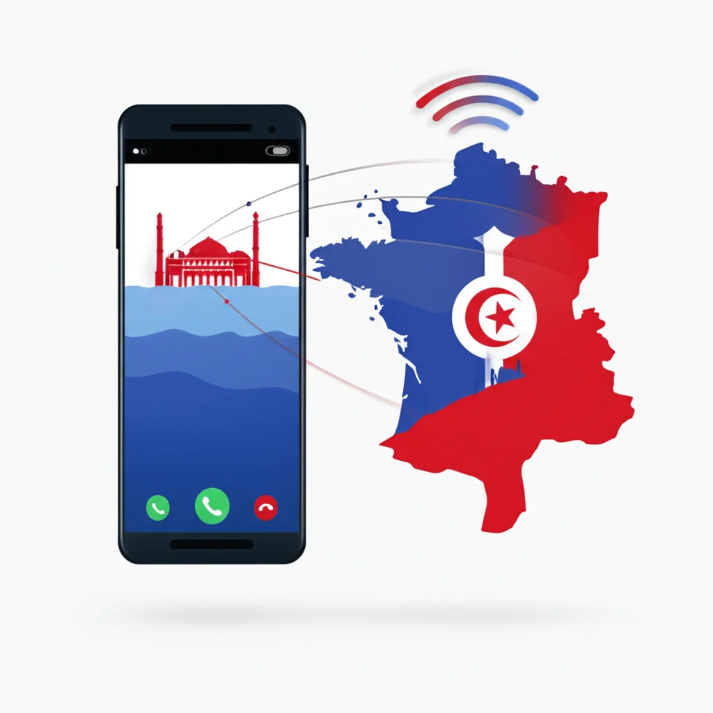 Appeler la France depuis la Tunisie - guide des appels internationaux