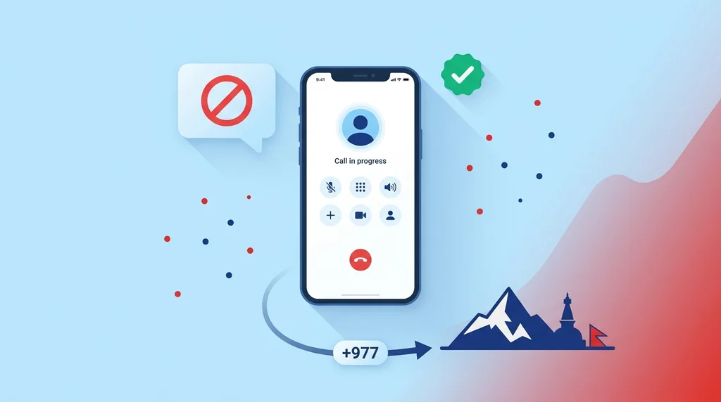 Call Nepal from UAE 2026 — du 32 fils/min Nepal offer, Etisalat Daily Nepal Pack, NTC/Ncell carriers