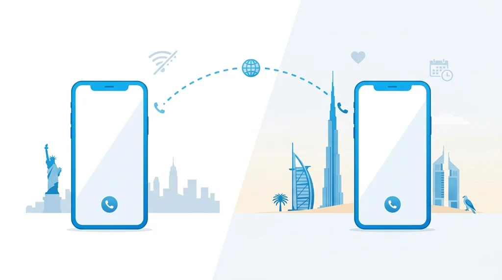 How to call UAE from USA in 2026 — WhatsApp voice is still blocked; here's what actually works