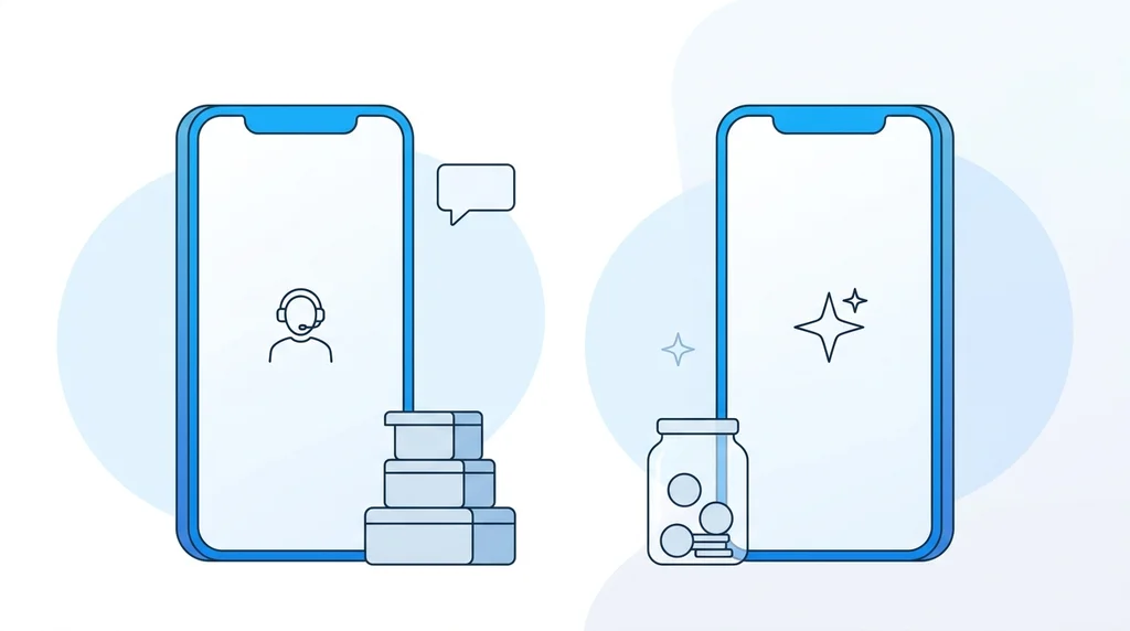 Dial Milo vs Ruby — pay-per-use AI receptionist compared with a 100% human answering service