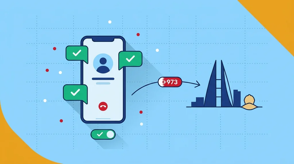 Free calls in Bahrain 2026 — WhatsApp works, Batelco, STC Bahrain, Zain Bahrain carrier guide