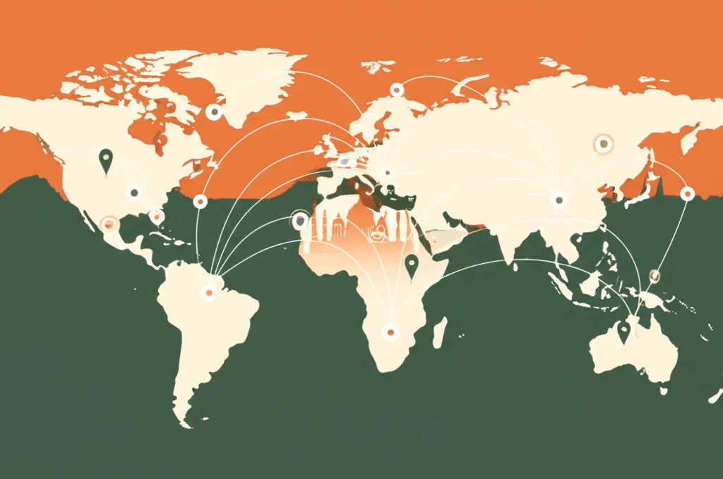 How to call international numbers from India