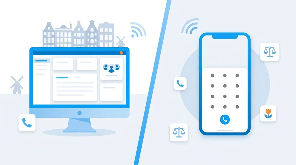 Voys vs Google Voice 2026 — honest Dutch SMB comparison after Voys steward-ownership and Google SIP Link bundling