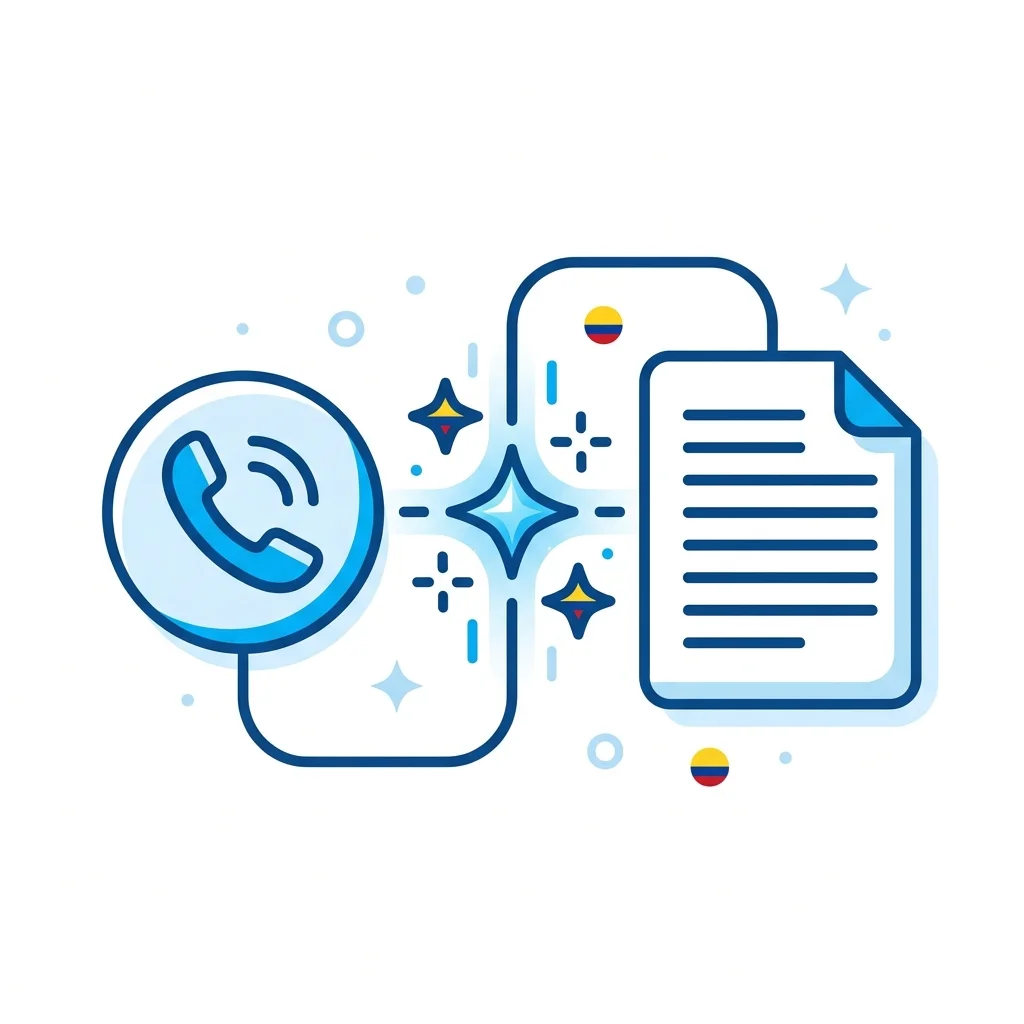 AI call transcription and summary feature