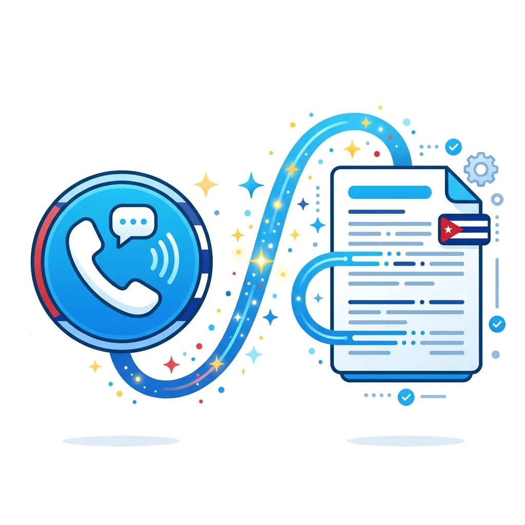 AI call transcription and summary feature