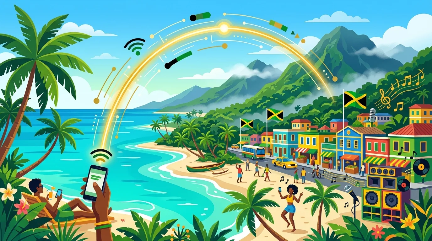 Calling Jamaica from the US with BubblyPhone