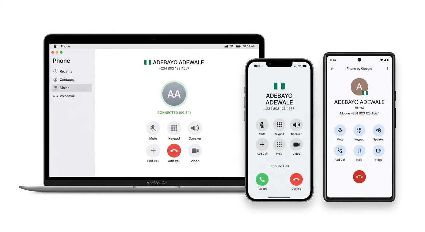 BubblyPhone app on iOS, Android, and web browser