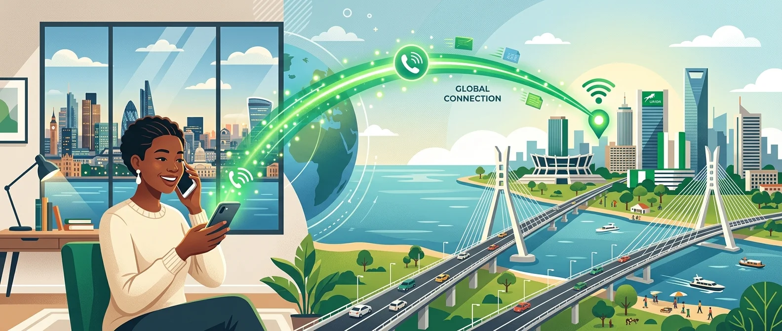 Calling Nigeria from the US with BubblyPhone