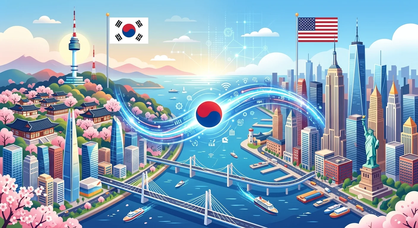 Calling South Korea from the US with BubblyPhone