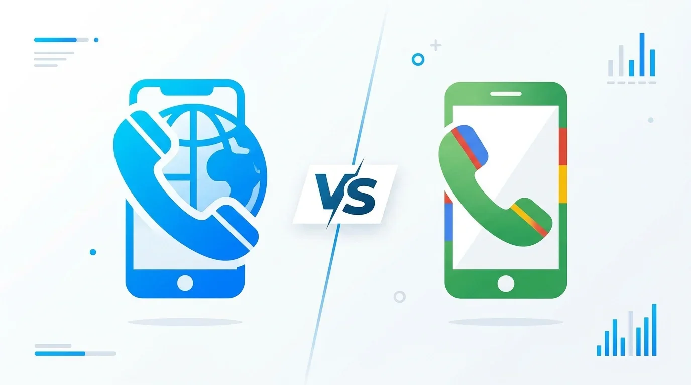 BubblyPhone vs Google Voice: International Calls Compared (2026)
