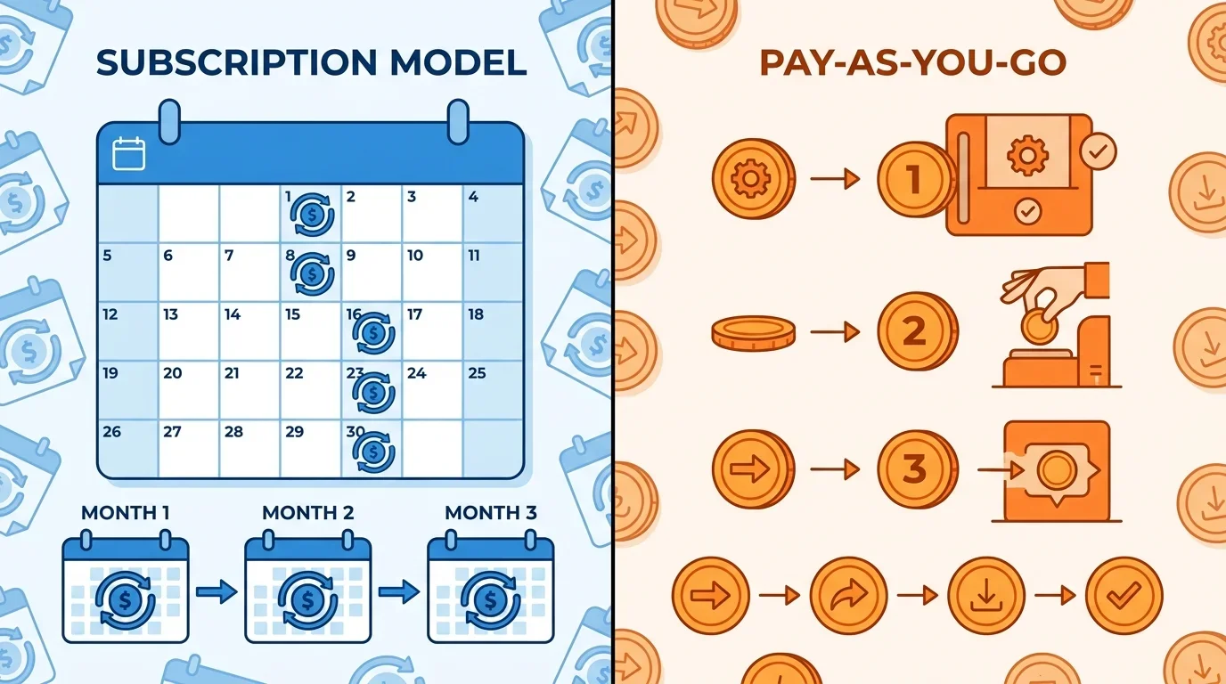 Subscription vs pay-as-you-go: which calling model fits your usage?