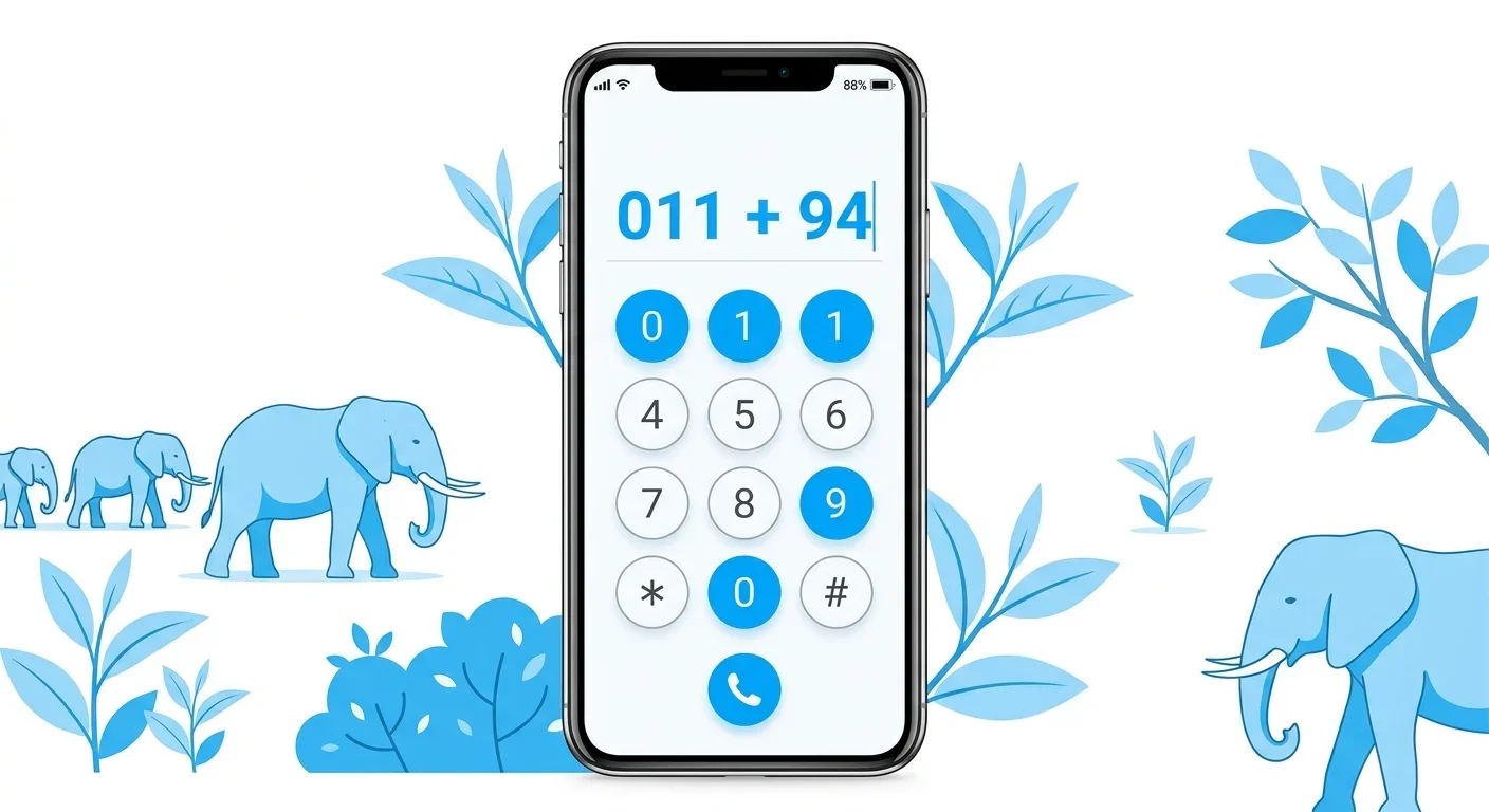 How to Call Sri Lanka From the US: Complete Guide (+94)