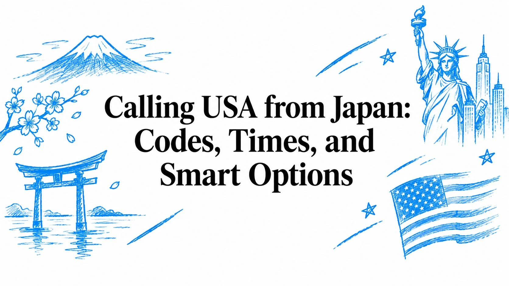 Calling USA from Japan: Codes, Times, and Smart Options