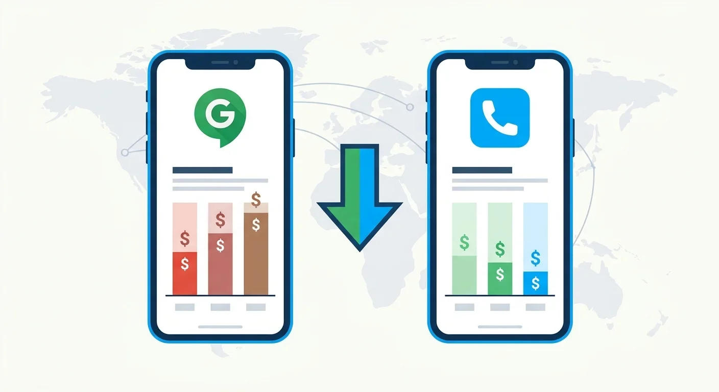 Google Voice International Rates: Complete Per-Minute Cost Breakdown (2026)