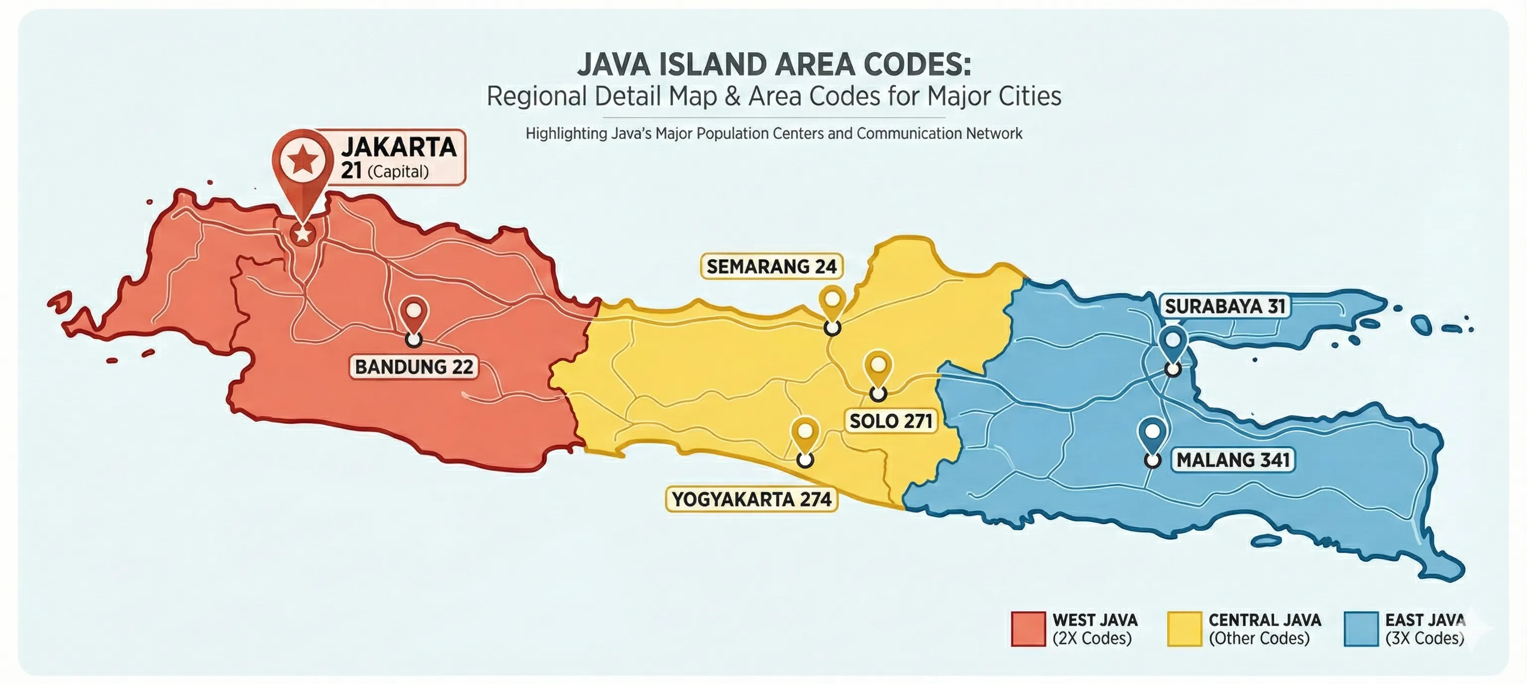 Indonesia Area Codes: Complete Guide to Indonesian Landline Numbers